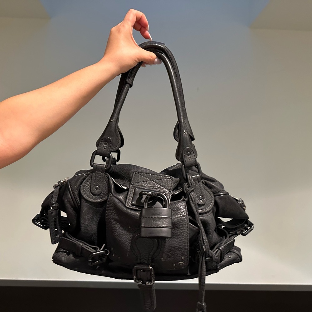 Vintage paddington Chloe bag Matt black hardware